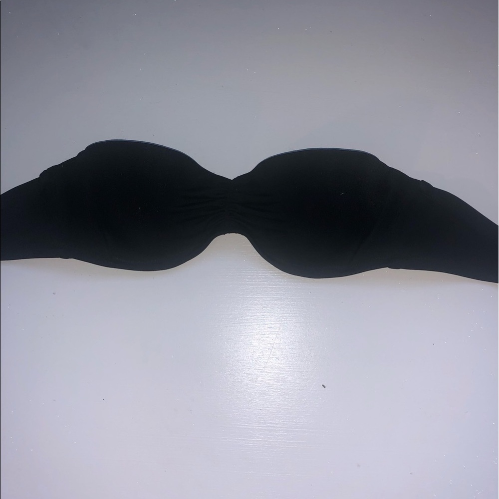 Victoria’s Secret Black Bandeau Bikini Top